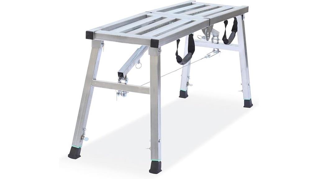 adjustable steel scaffolding platform