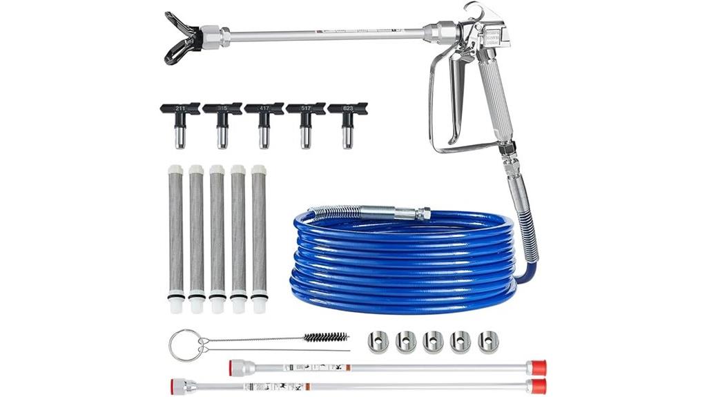 airless paint spray kit