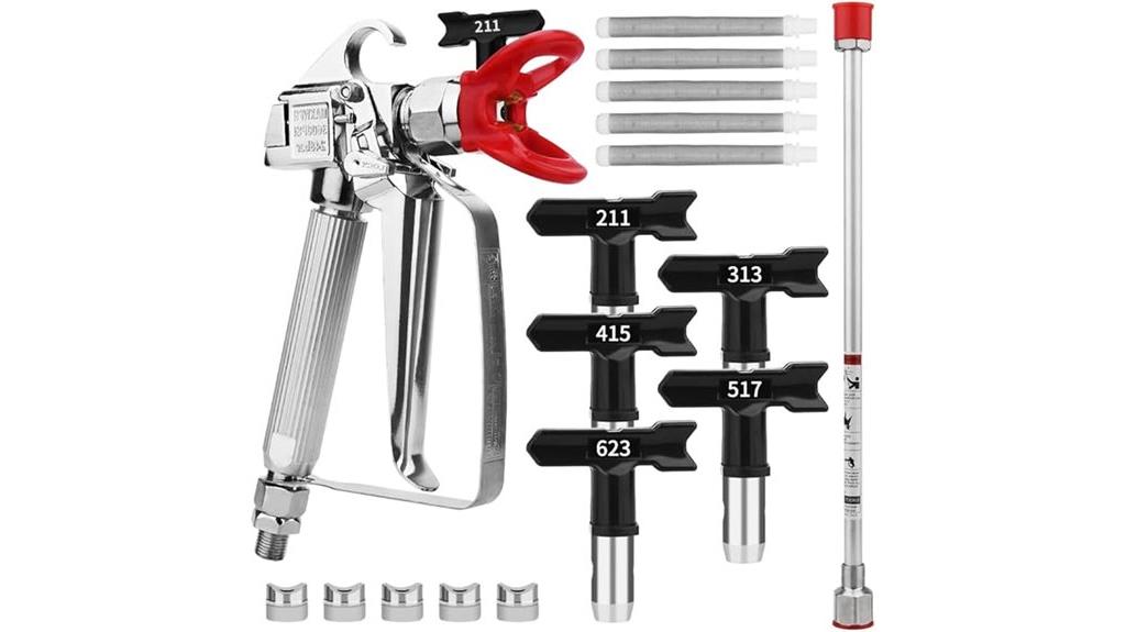 airless paint sprayer accessories