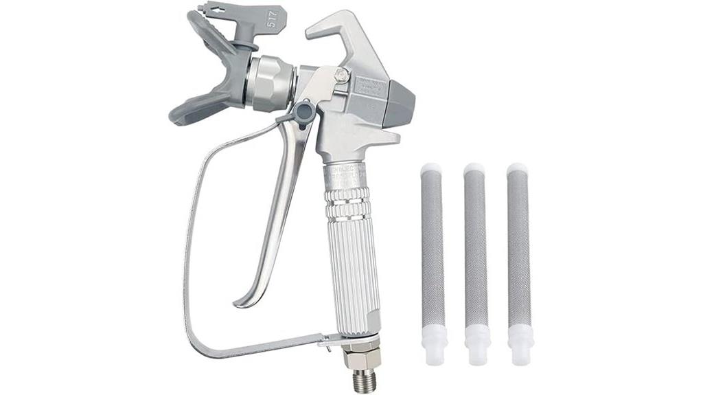 airless spray gun components
