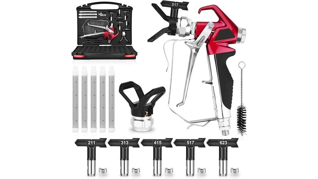 airless spray gun kit