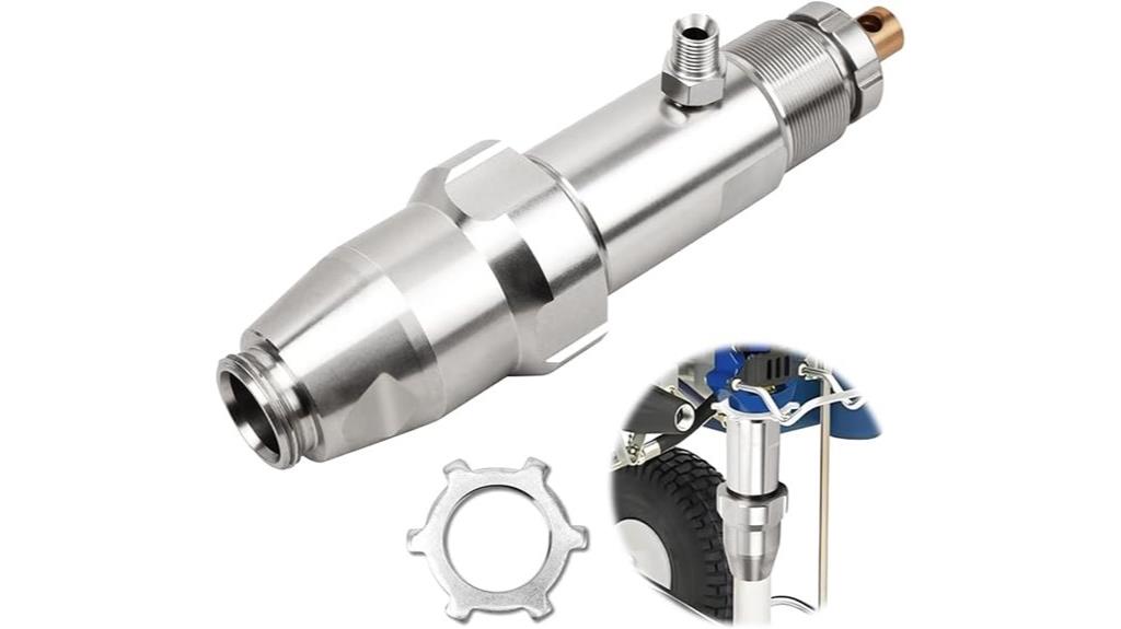 airless spray pump compatibility