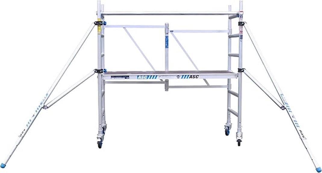 aluminum hatch scaffold capacity