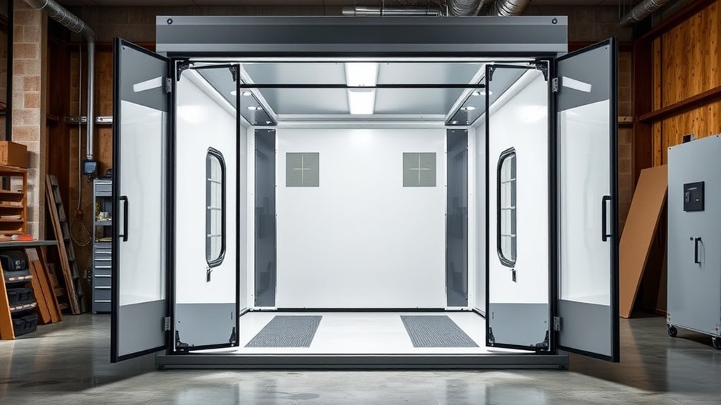 choosing the right spray booth