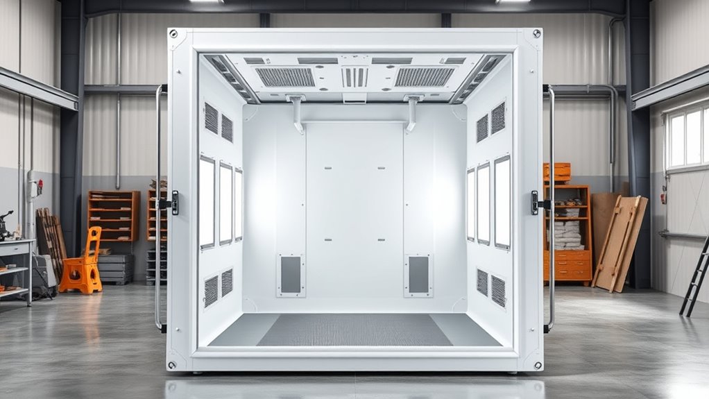 choosing the right spray booth