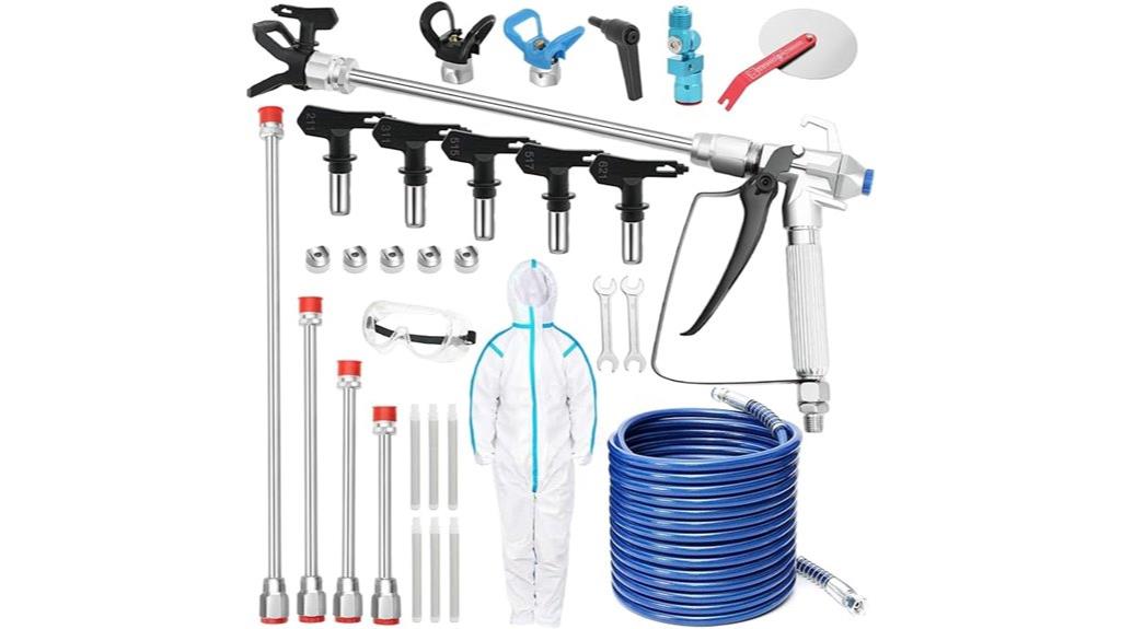 complete spray gun kit