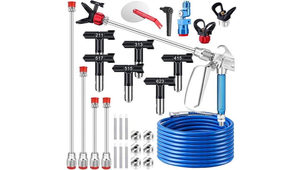 complete spray gun kit