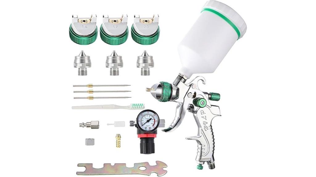 complete spray gun kit