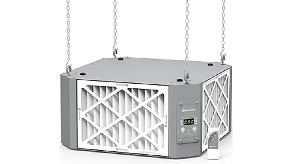 comprehensive woodworking air filtration