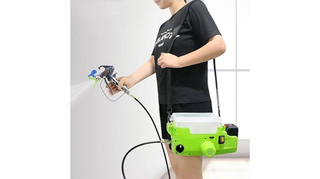 cordless backpack paint sprayer