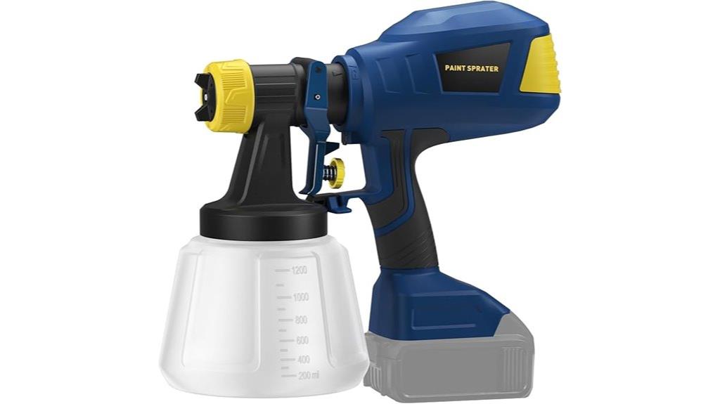 cordless dewalt paint sprayer