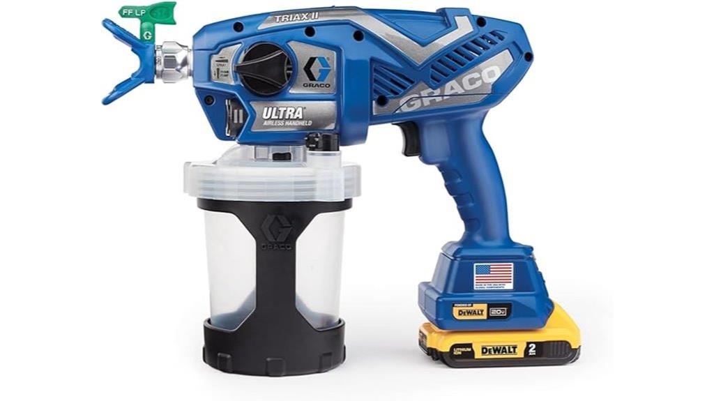 cordless handheld paint sprayer