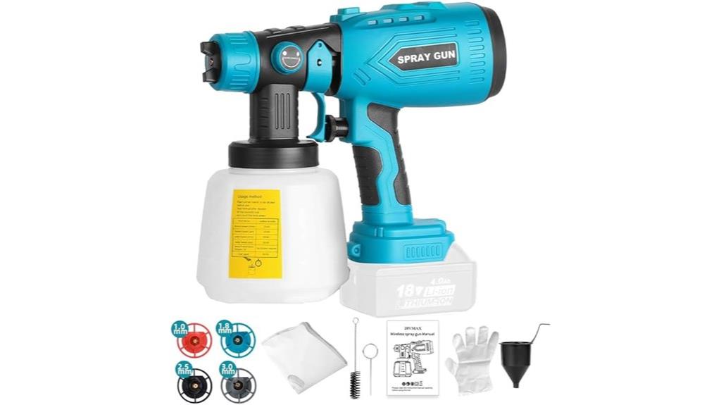cordless hvlp spray gun