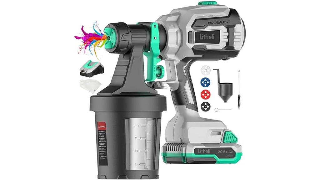 cordless paint sprayer kit