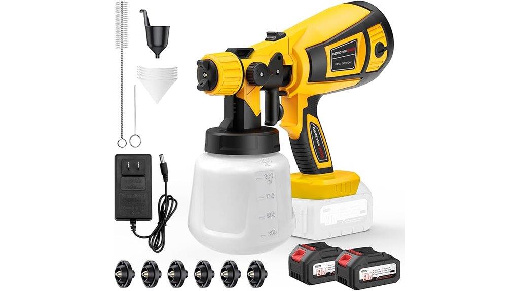 cordless paint sprayer kit