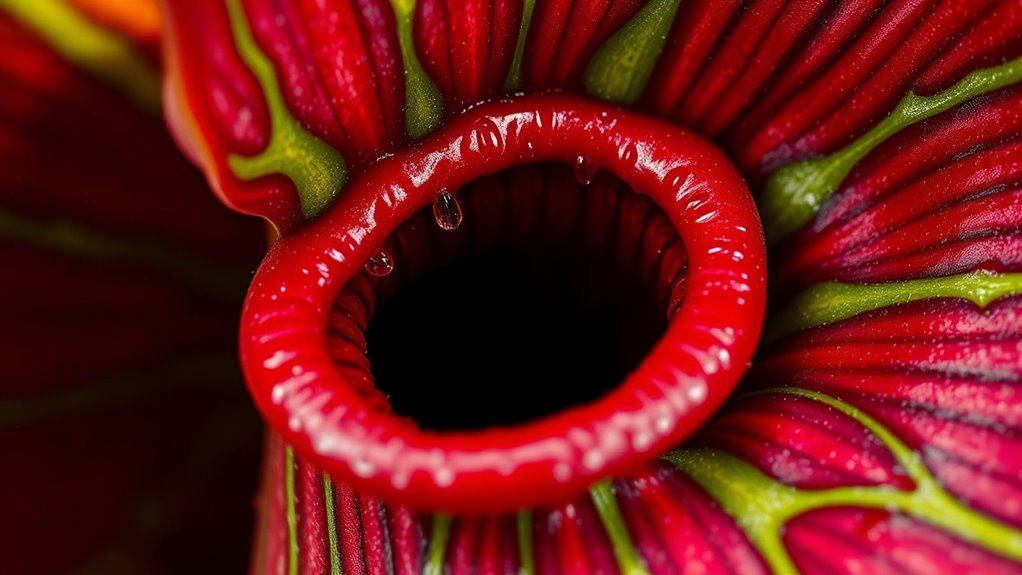 deadly carnivorous plant trap