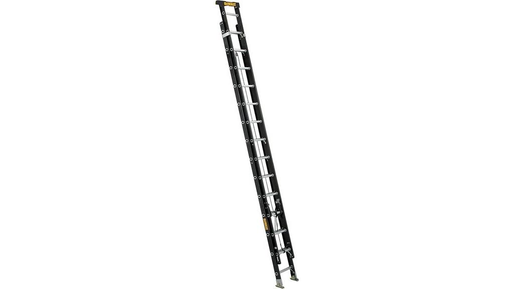 dewalt 16 foot fiberglass ladder