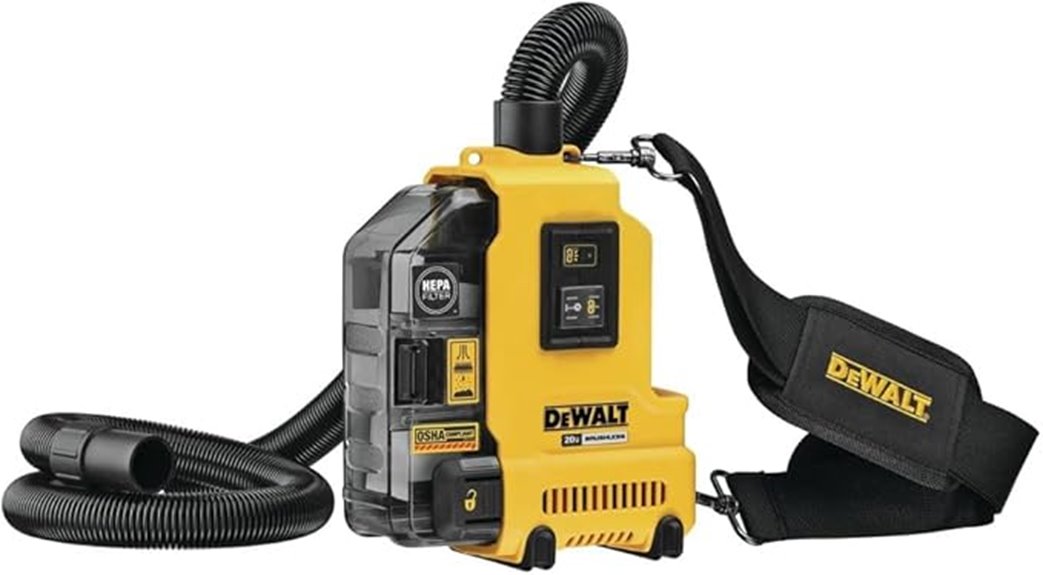 dewalt 20v dust extractor