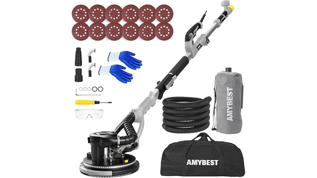 drywall sander with vacuum