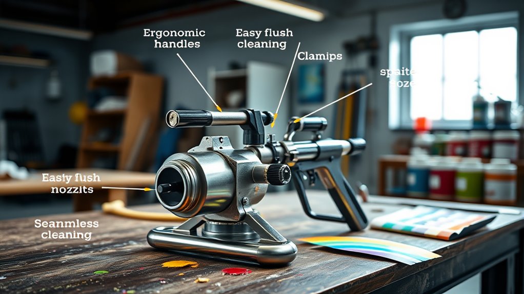 easy to clean paint sprayer