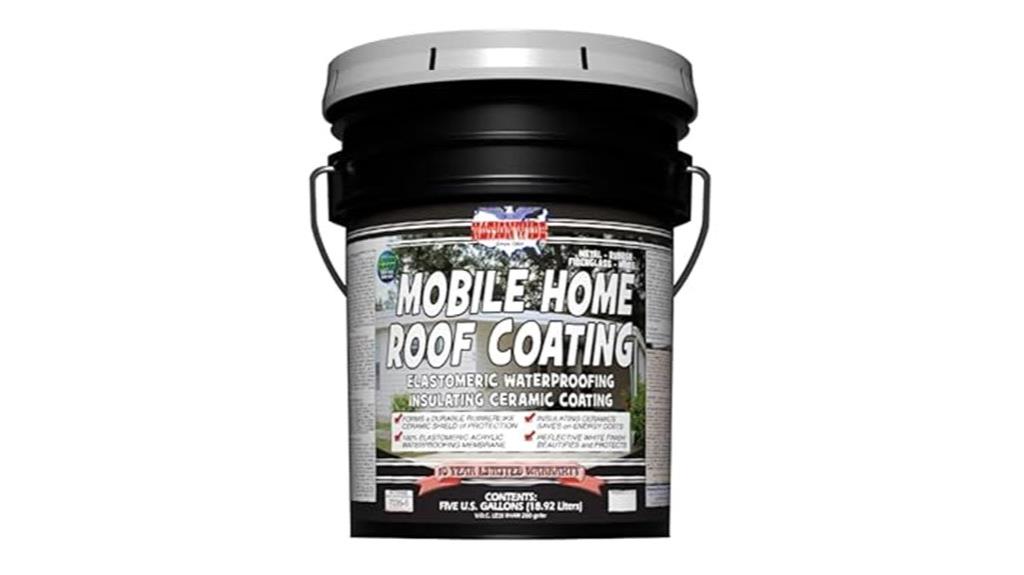 elastomeric ceramic roof coating