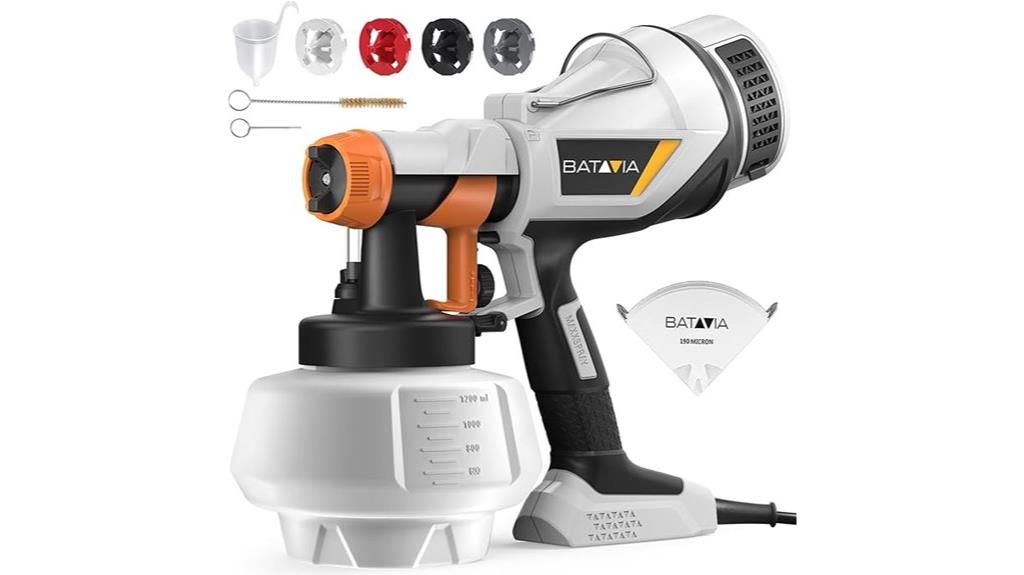 electric hvlp spray gun