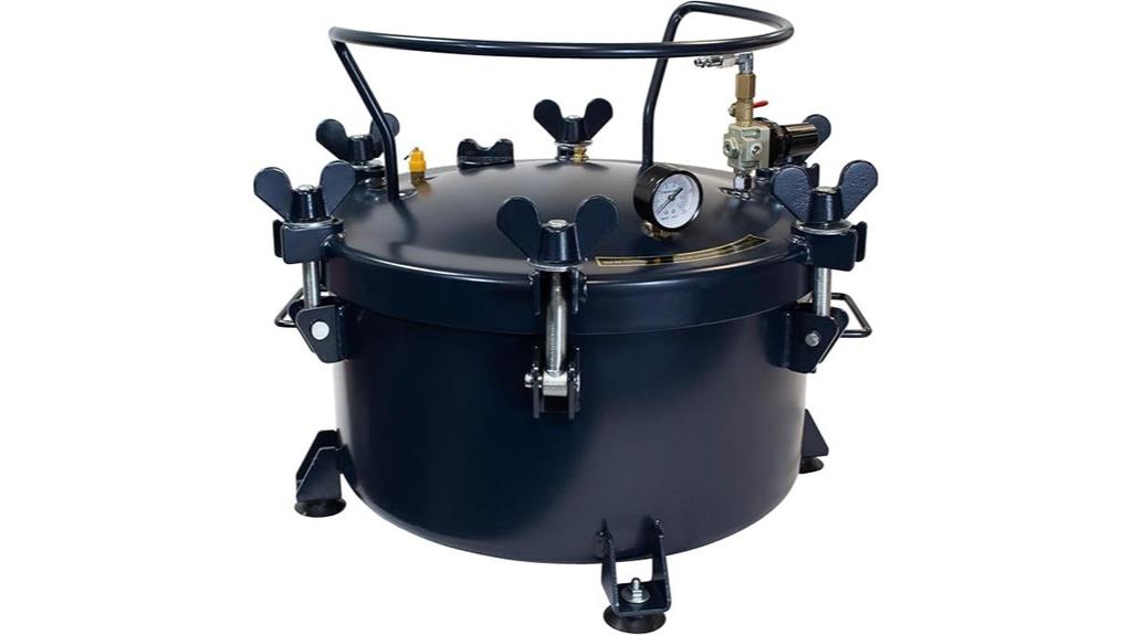 epoxy resin pressure pot
