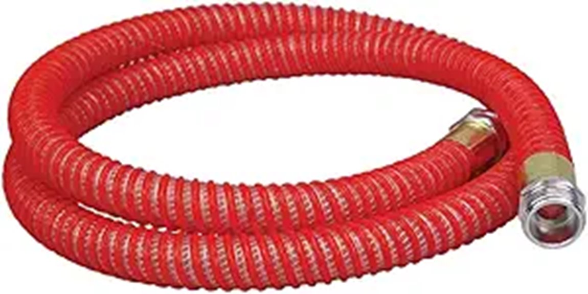 flexible 5 ft paint hose
