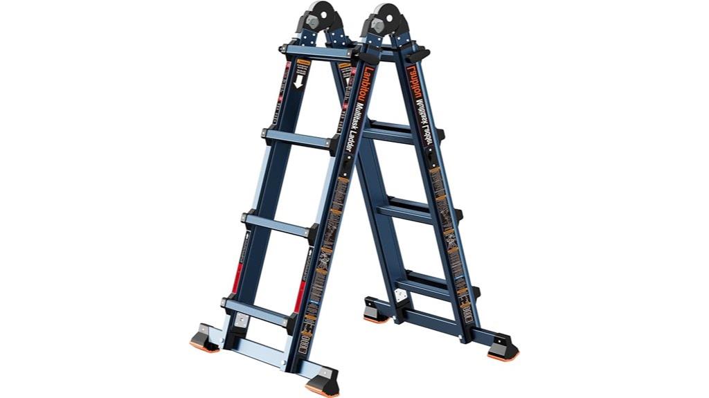 four step extendable ladder