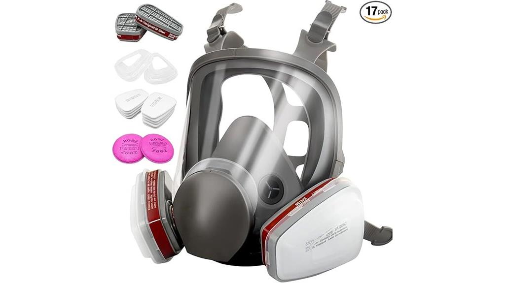 full face gas mask