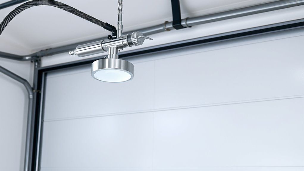 garage door sprayer considerations