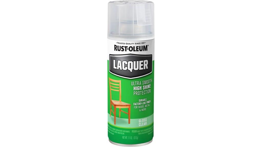 gloss clear spray