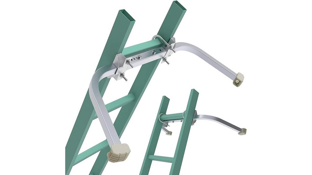 heavy duty aluminum ladder stabilizer