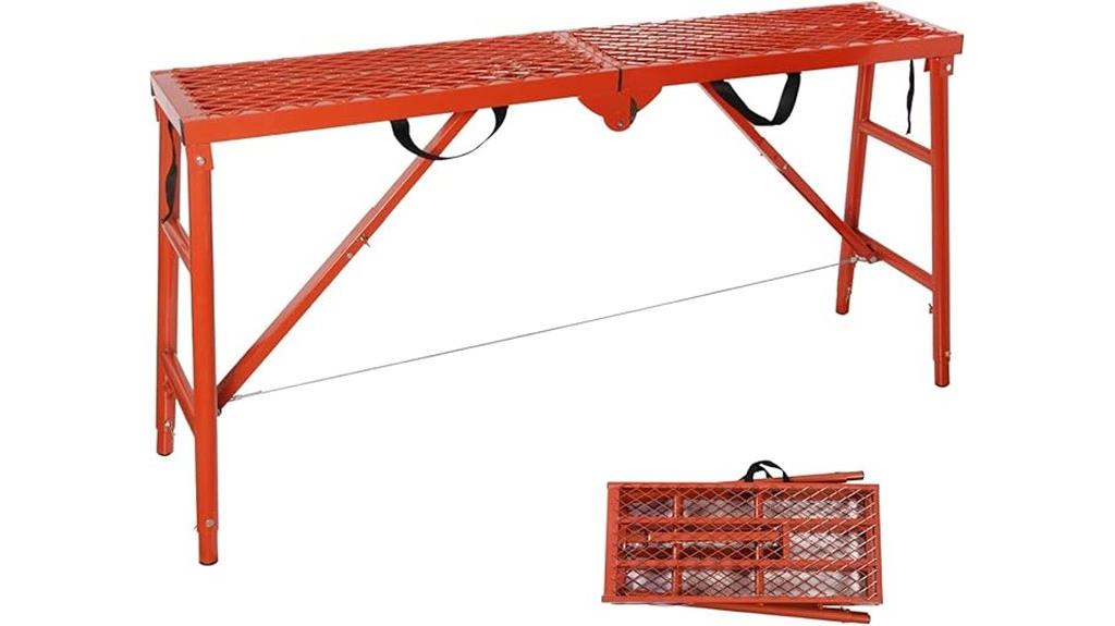 heavy duty folding platform