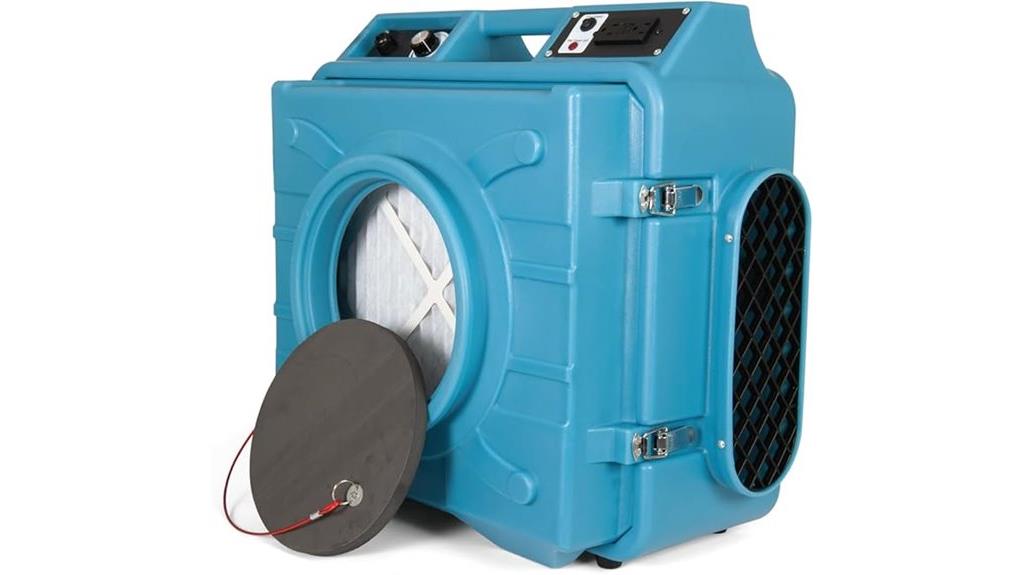 hepa scrubber with outlets