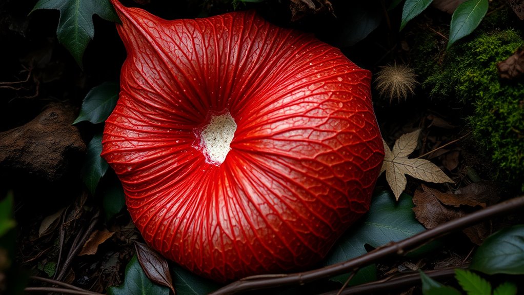 hidden parasitic giant flower