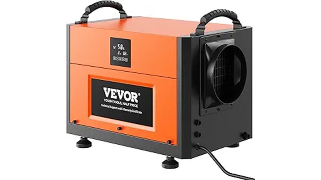 high capacity industrial dehumidifier
