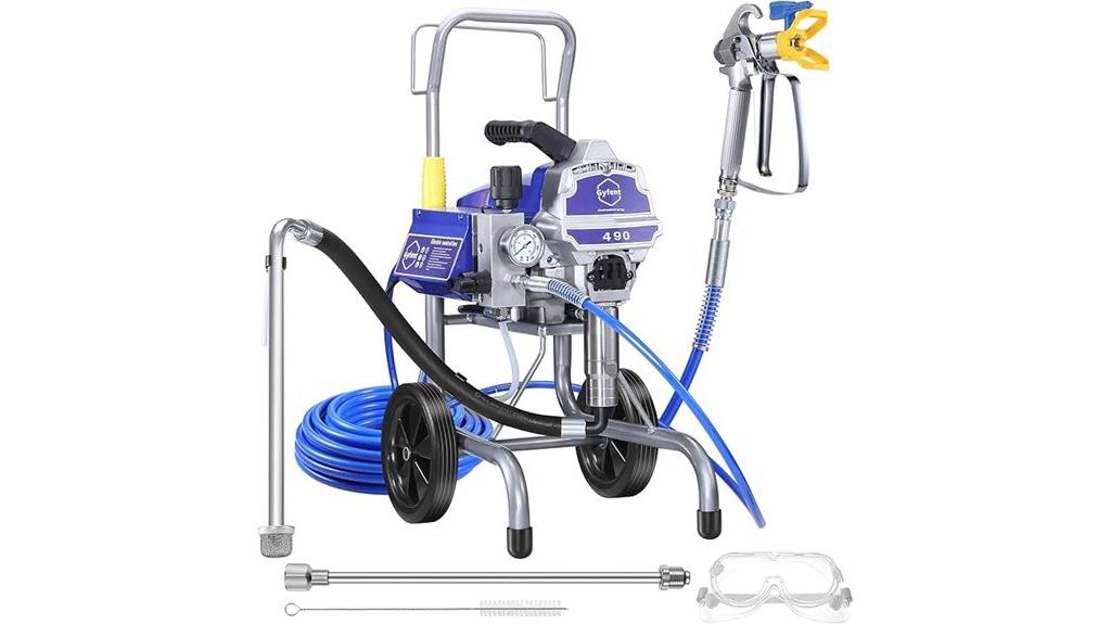 high flow airless paint sprayer