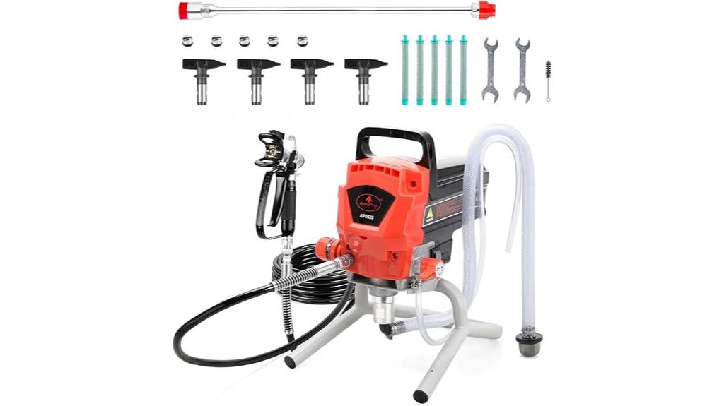 high power airless sprayer