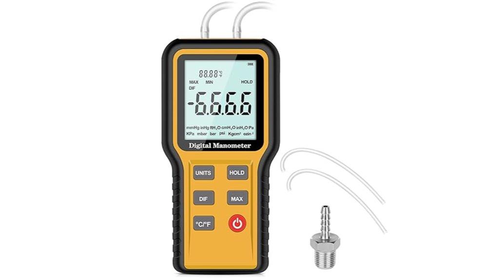 hvac gas pressure tester