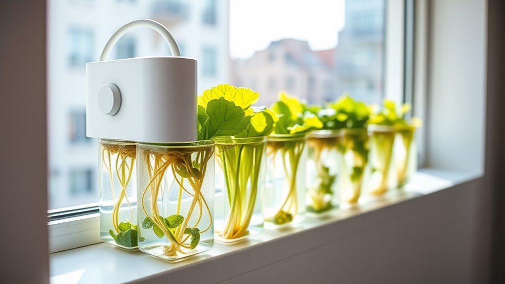 indoor compact hydroponic gardening