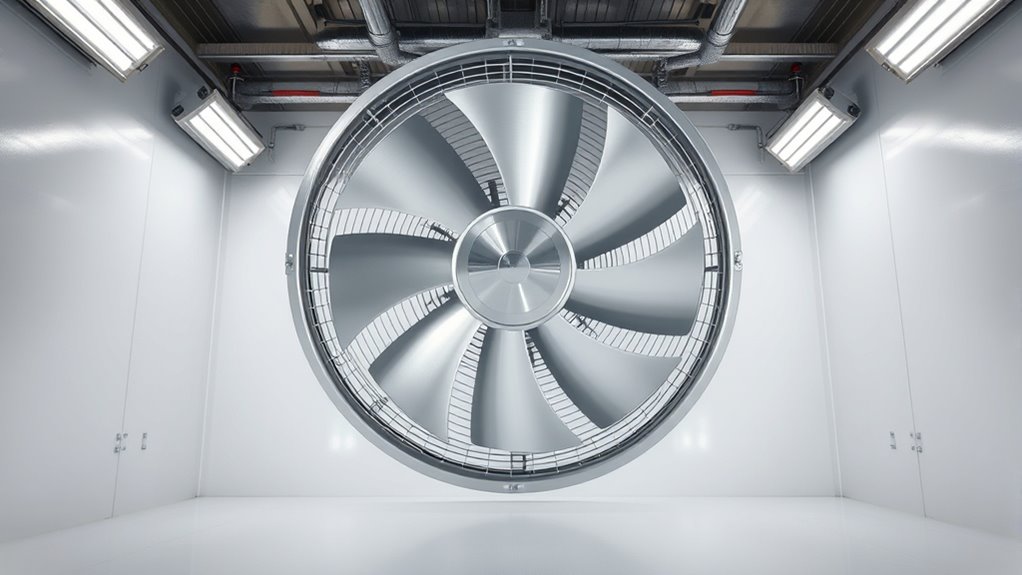 industrial paint drying fans