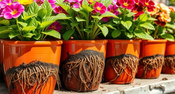 intentional root confinement boosts bloom