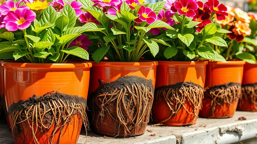 intentional root confinement boosts bloom
