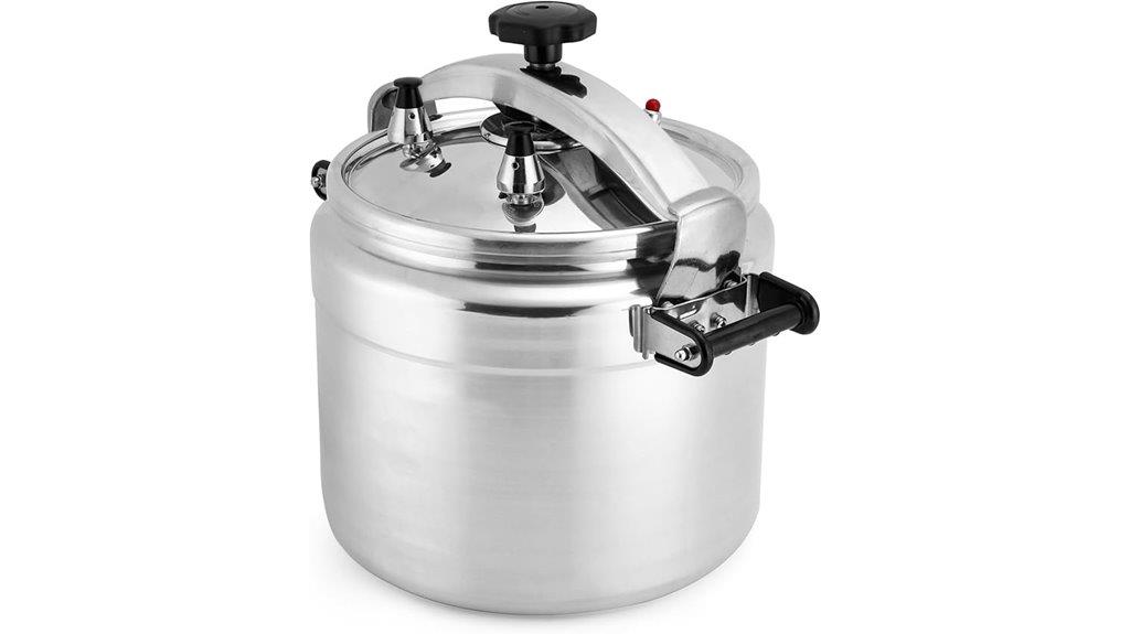 large 26 quart aluminum