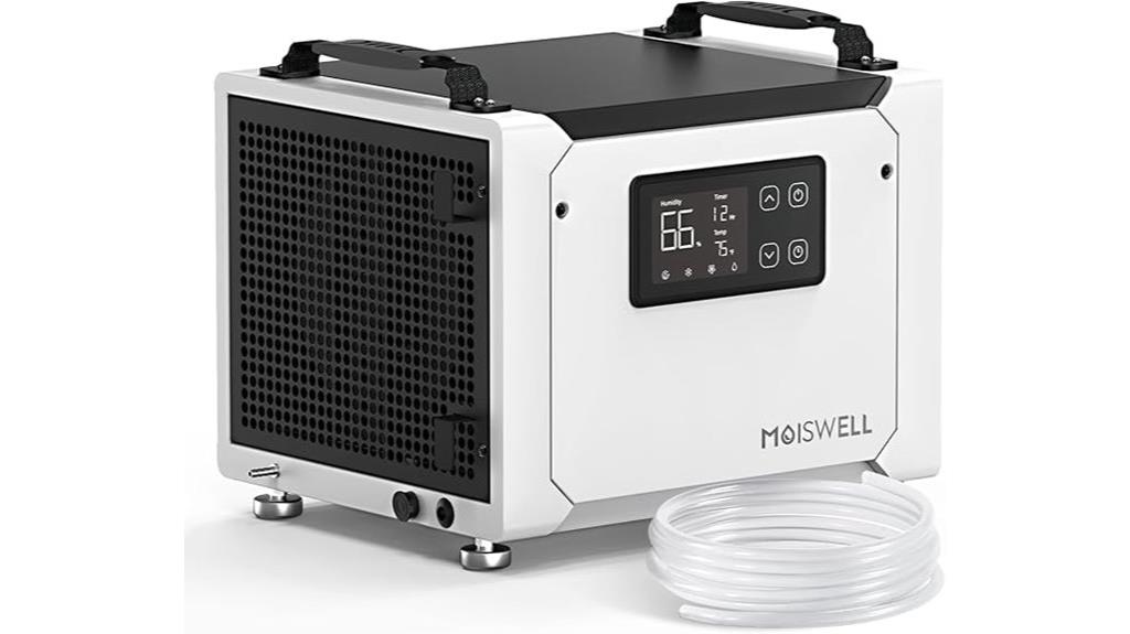 large capacity dehumidifier with pump