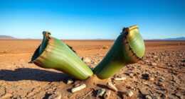 long lived two leaf desert plant
