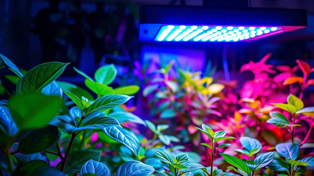 match light spectrum to plants