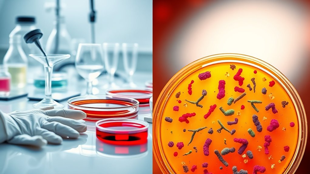 microbe strategy sterile or living