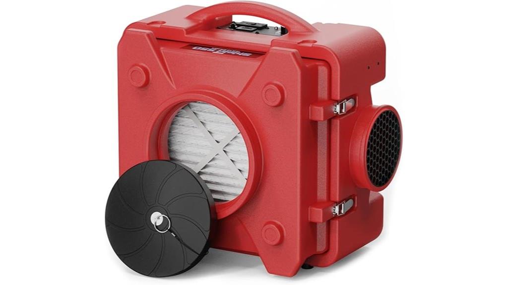 negative air machine purifier